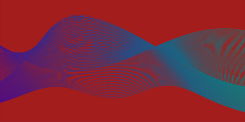 Conceptual background with abstract movement and futuristic flowing shape

