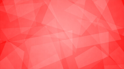 Red color low poly geometrical shapes minimal background, butter paper textured background