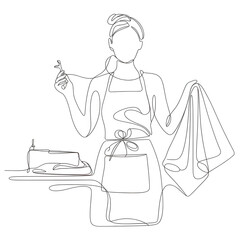 young woman with shopping bags