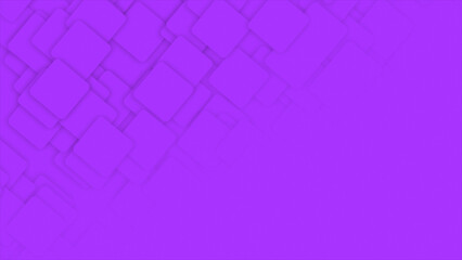 Simple classy moving Purple squares half gradient minimal white background
