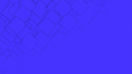 Simple classy moving Blue squares half gradient minimal white background