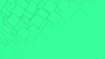 Simple classy moving Turquoise squares half gradient minimal white background