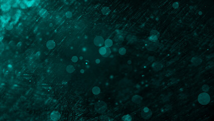 beautiful Cyan color simple Moving particles futuristic background, background for logo , wards,...