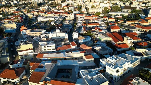 Innenstadt von Limassol, Zypern.