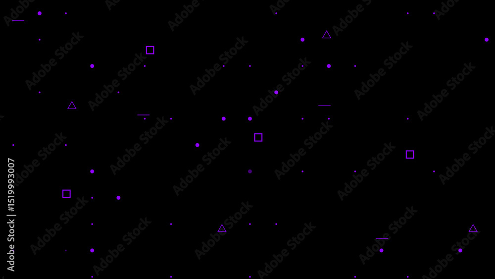 Poster super cool posterize frames multi shapes geometrical slideshow background
