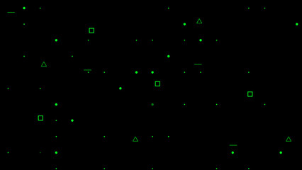 Super cool posterize frames multi shapes geometrical slideshow background