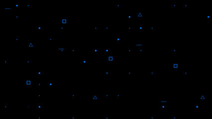 Super cool posterize frames multi shapes geometrical slideshow background