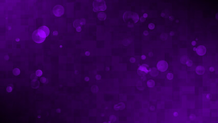 Shiny dissolving particles moving over box pattern background