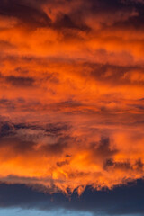 Sonnenuntergang Mürztal - Gewiiter - Abendrot - Hochschwab Gebiet - Hochsteiermark