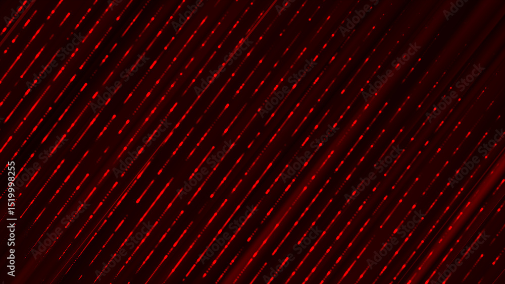 Poster elegant red seamless diagonal lines with glowing particles simple futuristic background