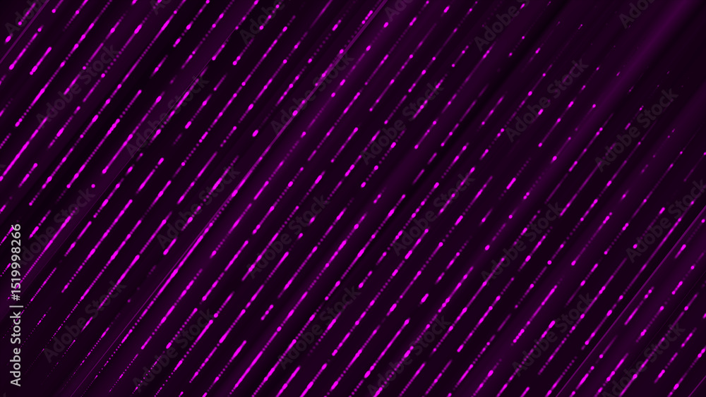 Poster elegant pink seamless diagonal lines with glowing particles simple futuristic background