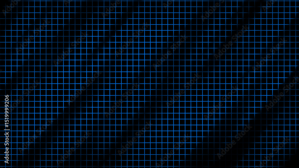 Poster abstract dynamic royal blue dots background . diagonal motion waves dark background