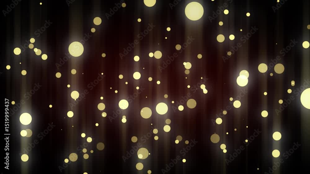 Wall mural abstract fantasy background shiny particles dust rays and energy flow loop