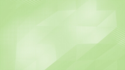 Abstract Lime green hi-tech low poly corporate background. Multiple polygon shapes geometrical...
