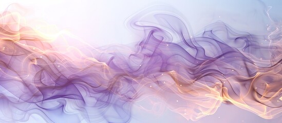 Fototapeta premium Abstract Flowing Fabrics in Pastel Colors