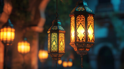 Happy Ramadan Kareem lanterns 178  50CC4