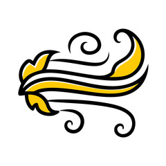 breeze vector icon