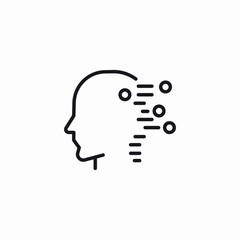 mind productivity icon sign vector