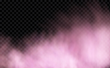 Pink powder dust with glittering shimmering swirls, shiny glitter design. Magical motion, sparkling lines on a black background.