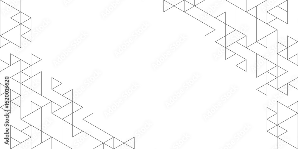 Poster Abstract background with a geometric pattern of triangle shapes. Graphic design element