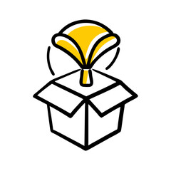 drop shipping vector icon