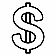 dollar sign icon