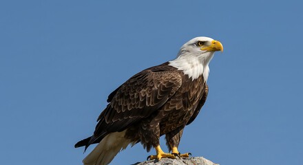 Obraz premium american bald eagle