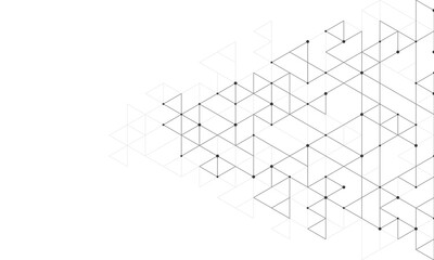 Abstract background with a geometric pattern of triangle shapes. Graphic design element