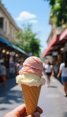 Summer Ice Cream on the Go