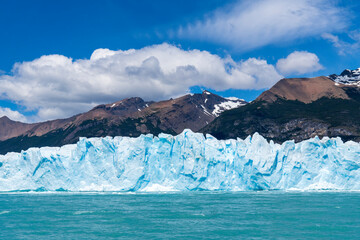 Glacier Perito Moreno  southeast of Argentina . Bismarck Glacier is a glacier located in Los...