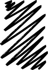 Marker Elements Texture Scratch Stroke Underlines Handdrawn