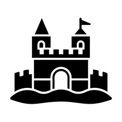 Obraz premium castle vector illustration