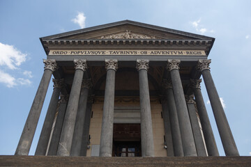 Naklejka premium Chiesa della Gran Madre di Dio in Italy, Torino