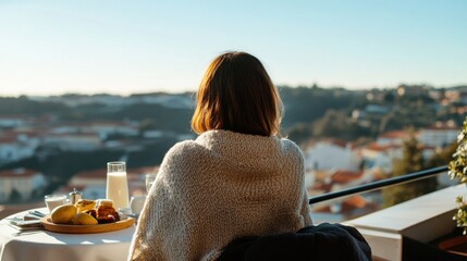 Morning view in cozy vibe