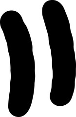 Marker Elements Texture Scratch Stroke Underlines Handdrawn