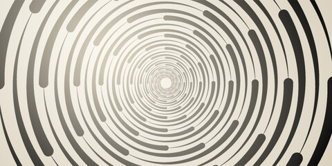 spirals illusion black and white background