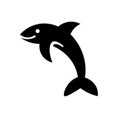 black shark icon illustrator