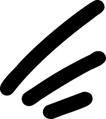 Marker Elements Texture Scratch Stroke Underlines Handdrawn