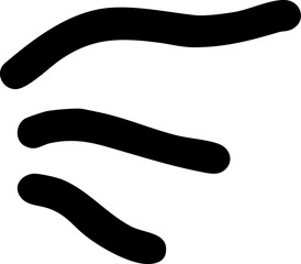 Marker Elements Texture Scratch Stroke Underlines Handdrawn