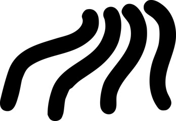 Marker Elements Texture Scratch Stroke Underlines Handdrawn