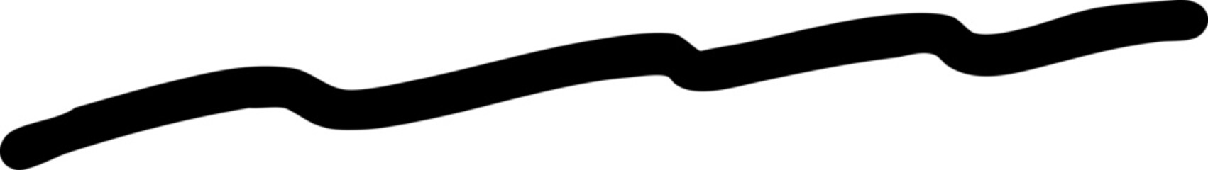 Marker Elements Texture Scratch Stroke Underlines Handdrawn