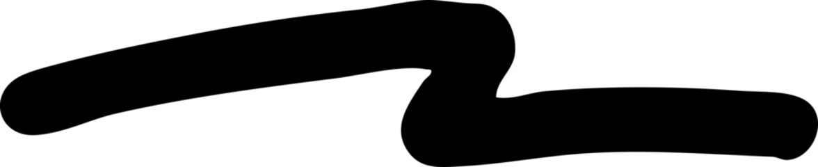 Marker Elements Texture Scratch Stroke Underlines Handdrawn