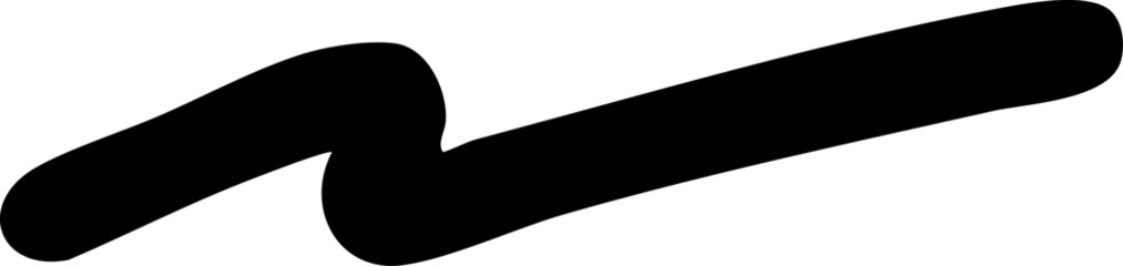 Marker Elements Texture Scratch Stroke Underlines Handdrawn