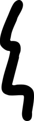 Marker Elements Texture Scratch Stroke Underlines Handdrawn