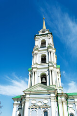 Assumption Cathedral (1762-1766) in the baroque style in the Tula Kremlin, Russia.