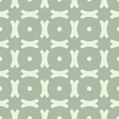 Seamless Geometric Pattern Background in Sage Green