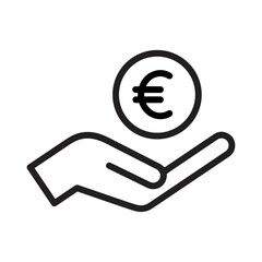 euro economy illustration