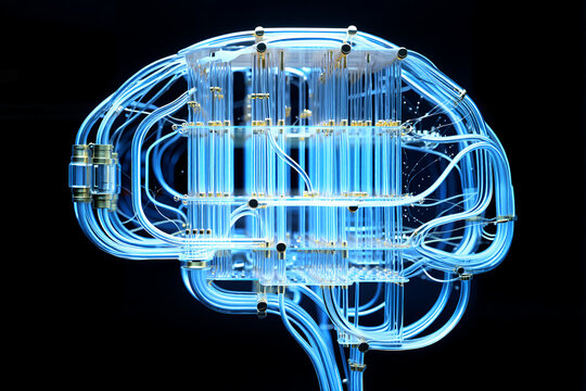 Artificial intelligence brain ai neural network machine learning technology