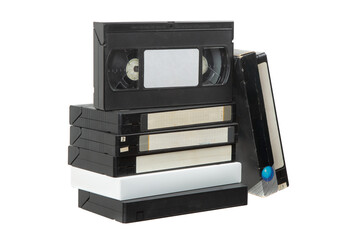 Analog Video Cassette Stack for Home Recordings