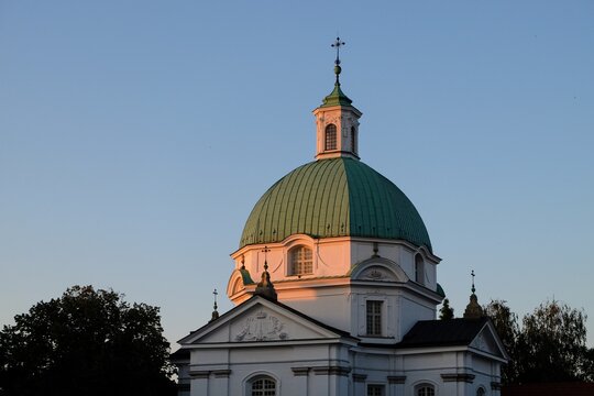 church in the sunset